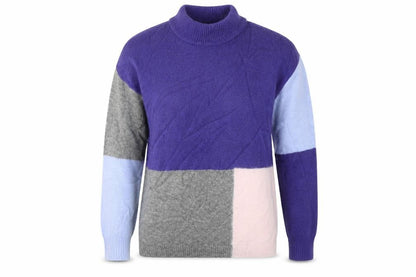 Womens UK Size S M&S Blue Pullover Jumper
