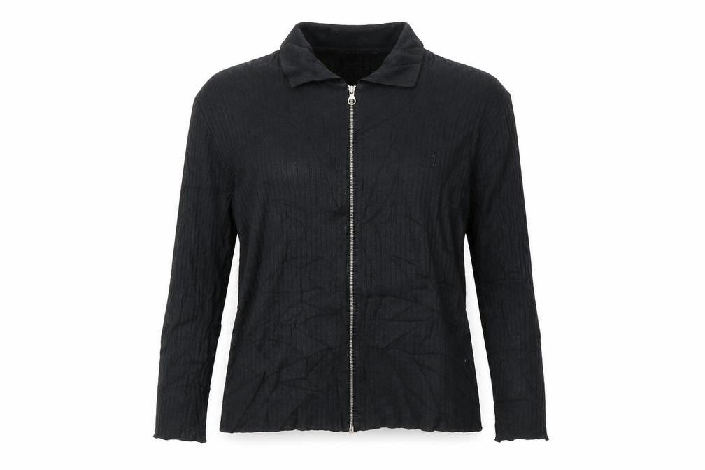 Womens UK Size L NEXT Black Full Zip Jumper