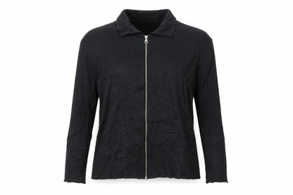 Womens UK Size L NEXT Black Full Zip Jumper