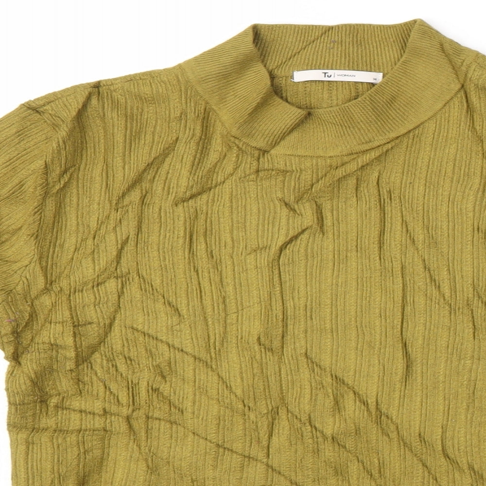 TU Womens Green   Pullover Jumper Size 14