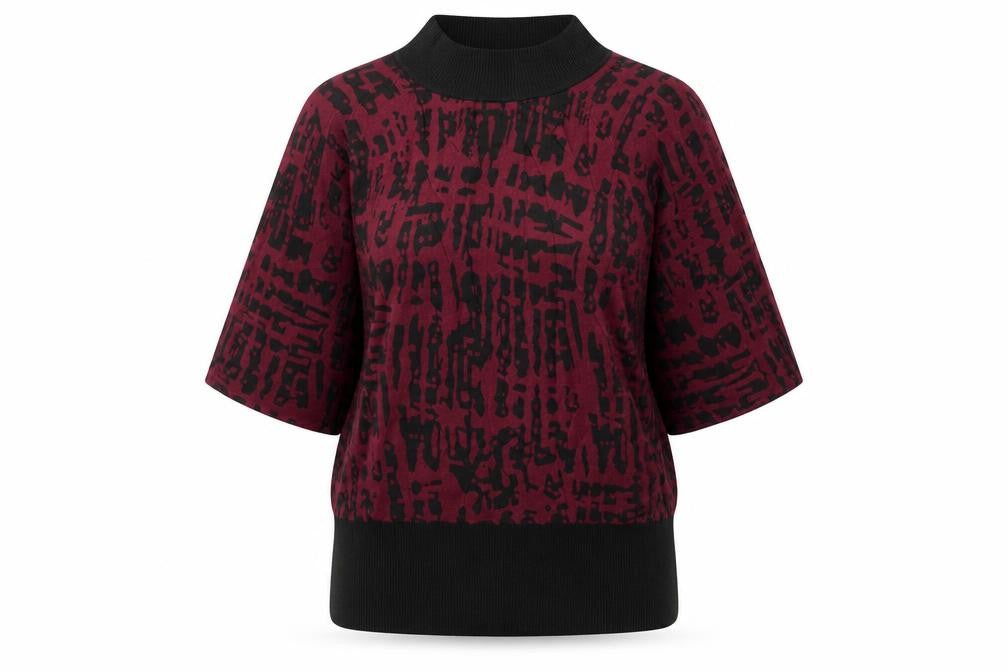Front view of Etoile women’s multicoloured jumper, size M