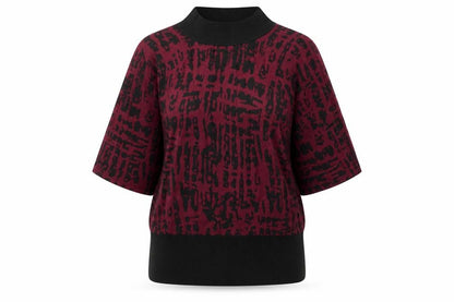 Front view of Etoile women’s multicoloured jumper, size M