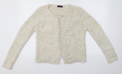 Day & Night Womens Ivory   Cardigan Jumper Size S