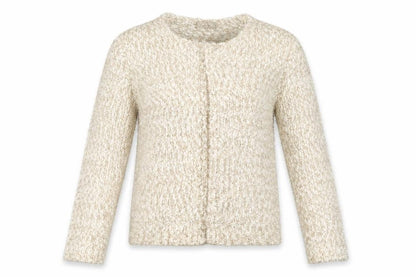 Front view of Day & Night women’s ivory cardigan jumper, size S