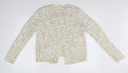 Day & Night Womens Ivory   Cardigan Jumper Size S