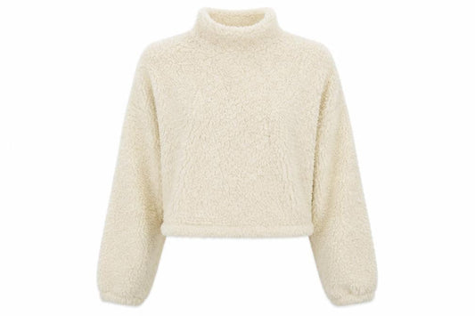Womens UK Size XS SheIn Ivory Pullover Jumper