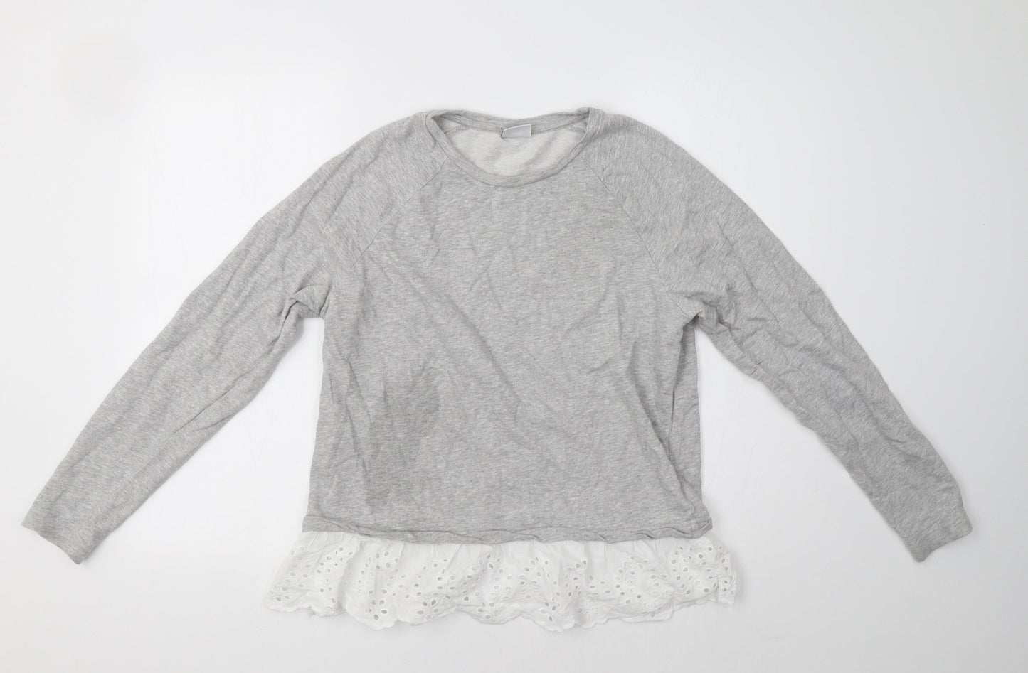 JDY Womens Grey   Pullover Sweatshirt Size S