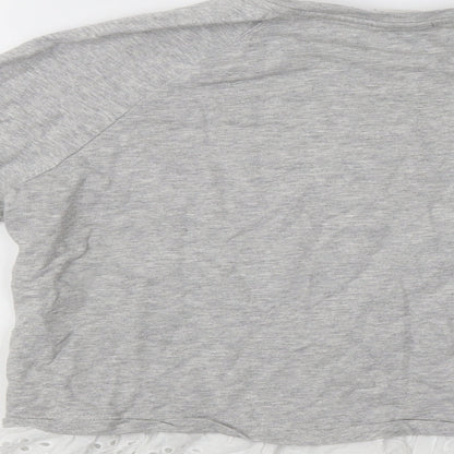 JDY Womens Grey   Pullover Sweatshirt Size S