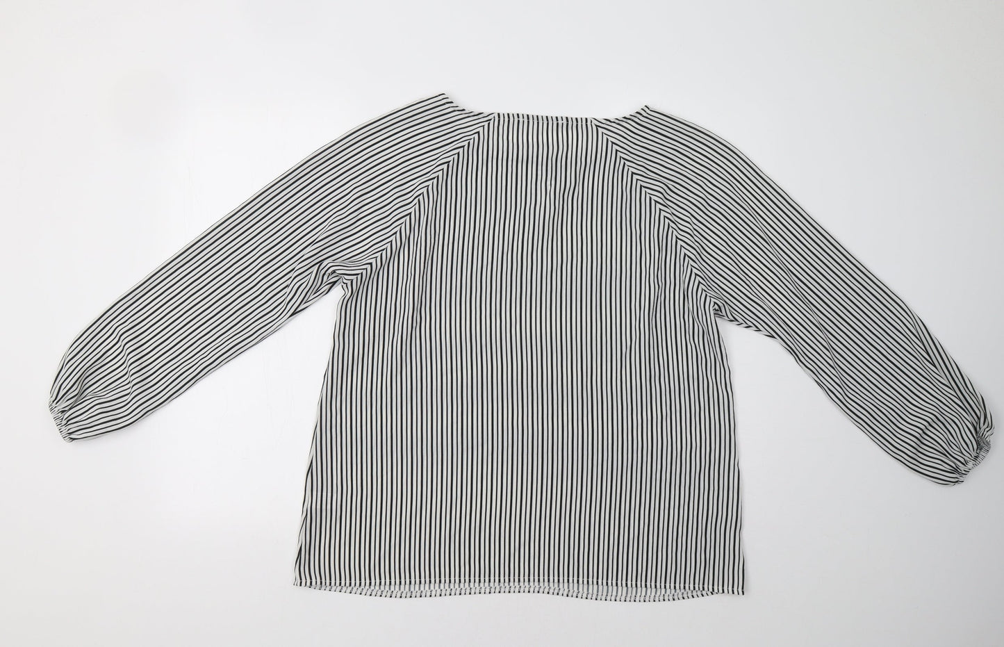 Womens UK Size M Select White Basic Blouse