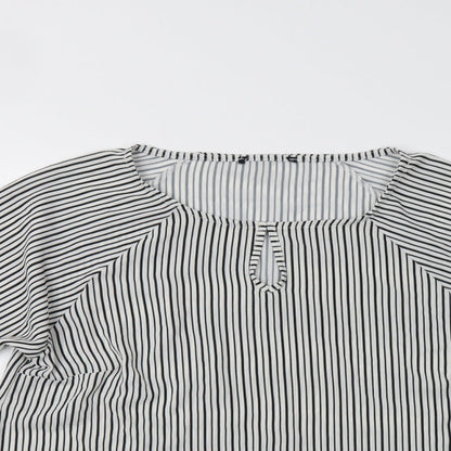 Womens UK Size M Select White Basic Blouse