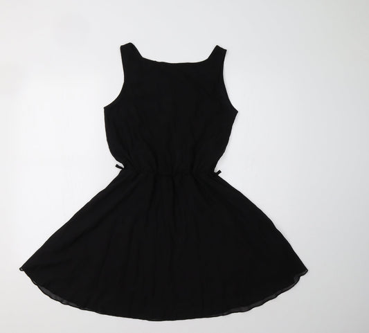 Red Chilli Womens Black   Fit & Flare  Size 10