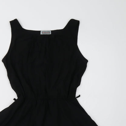 Red Chilli Womens Black   Fit & Flare  Size 10