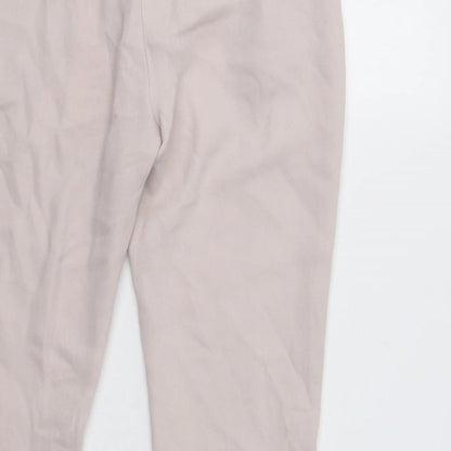 Womens UK Size 8 Topshop Regular Fit Dress Pants Beige Trousers