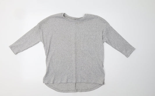 Primark Womens Grey   Basic T-Shirt Size S