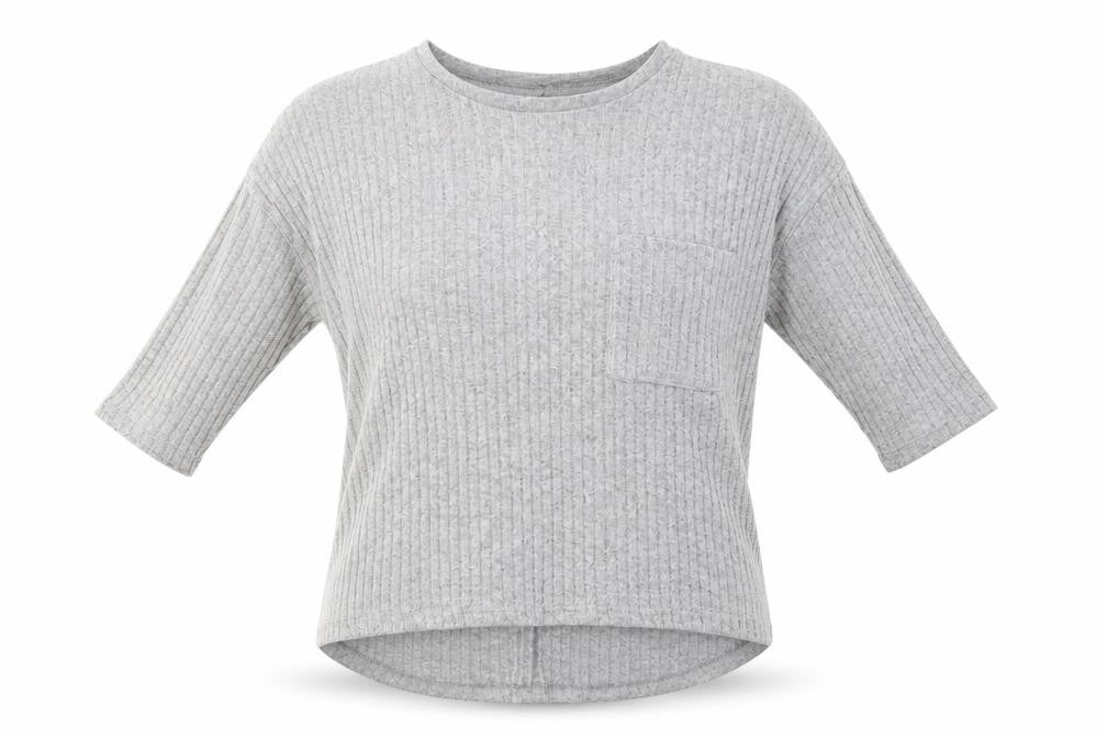 Womens UK Size S Primark Grey Basic T-Shirt