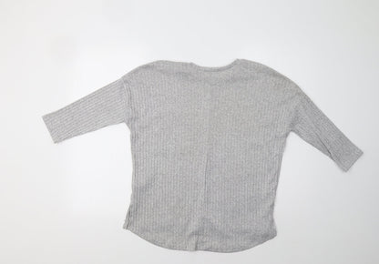 Primark Womens Grey   Basic T-Shirt Size S