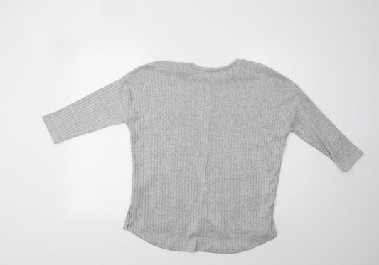 Primark Womens Grey   Basic T-Shirt Size S