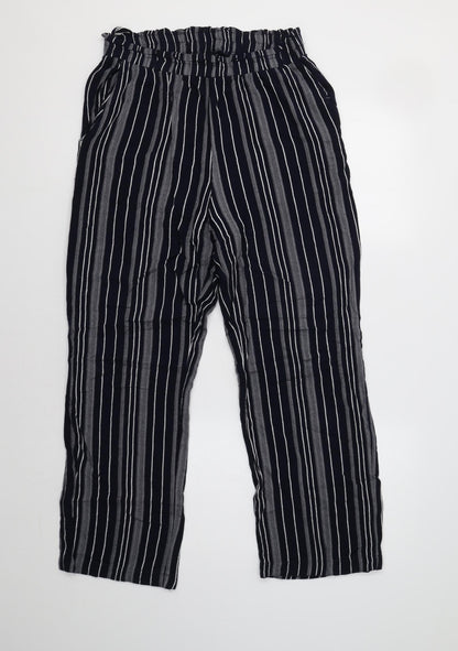 Womens UK Size 10 BHS Regular Fit  Blue Trousers