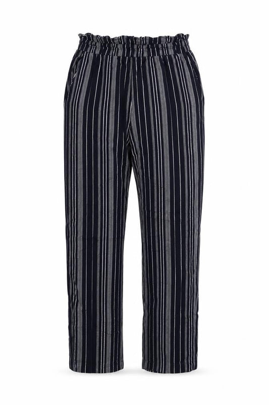 Womens UK Size 10 BHS Regular Fit  Blue Trousers