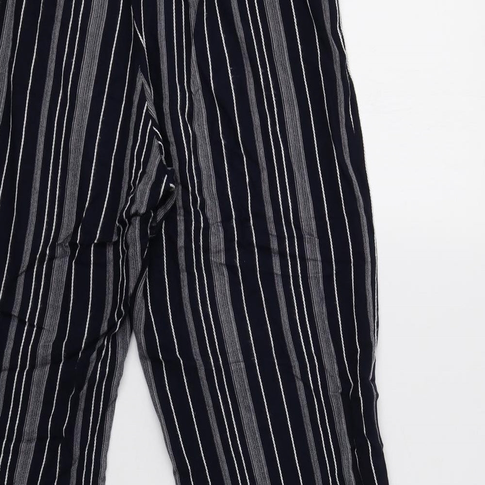 Womens UK Size 10 BHS Regular Fit  Blue Trousers
