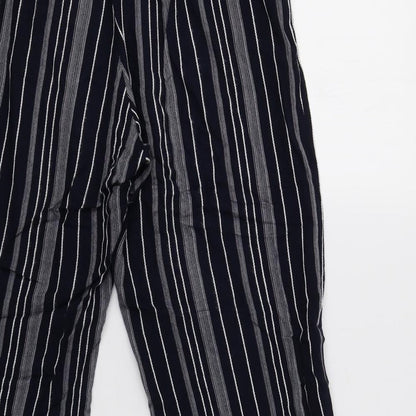 Womens UK Size 10 BHS Regular Fit  Blue Trousers