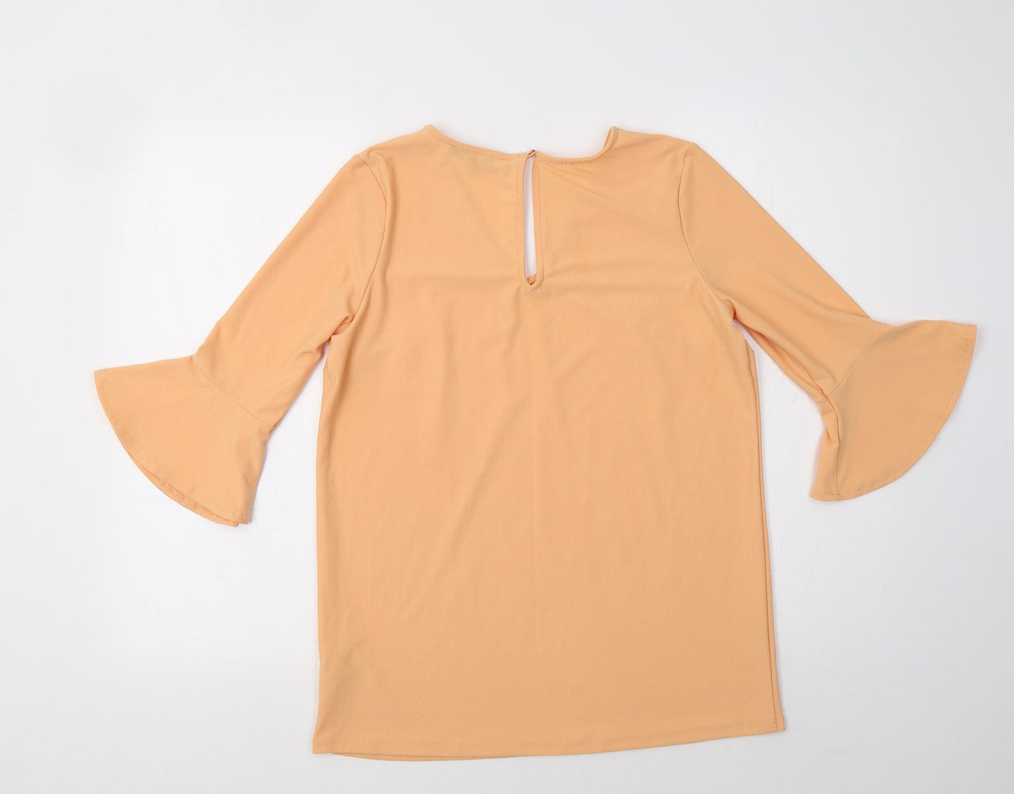 Womens UK Size 8 NEXT Orange Basic Blouse