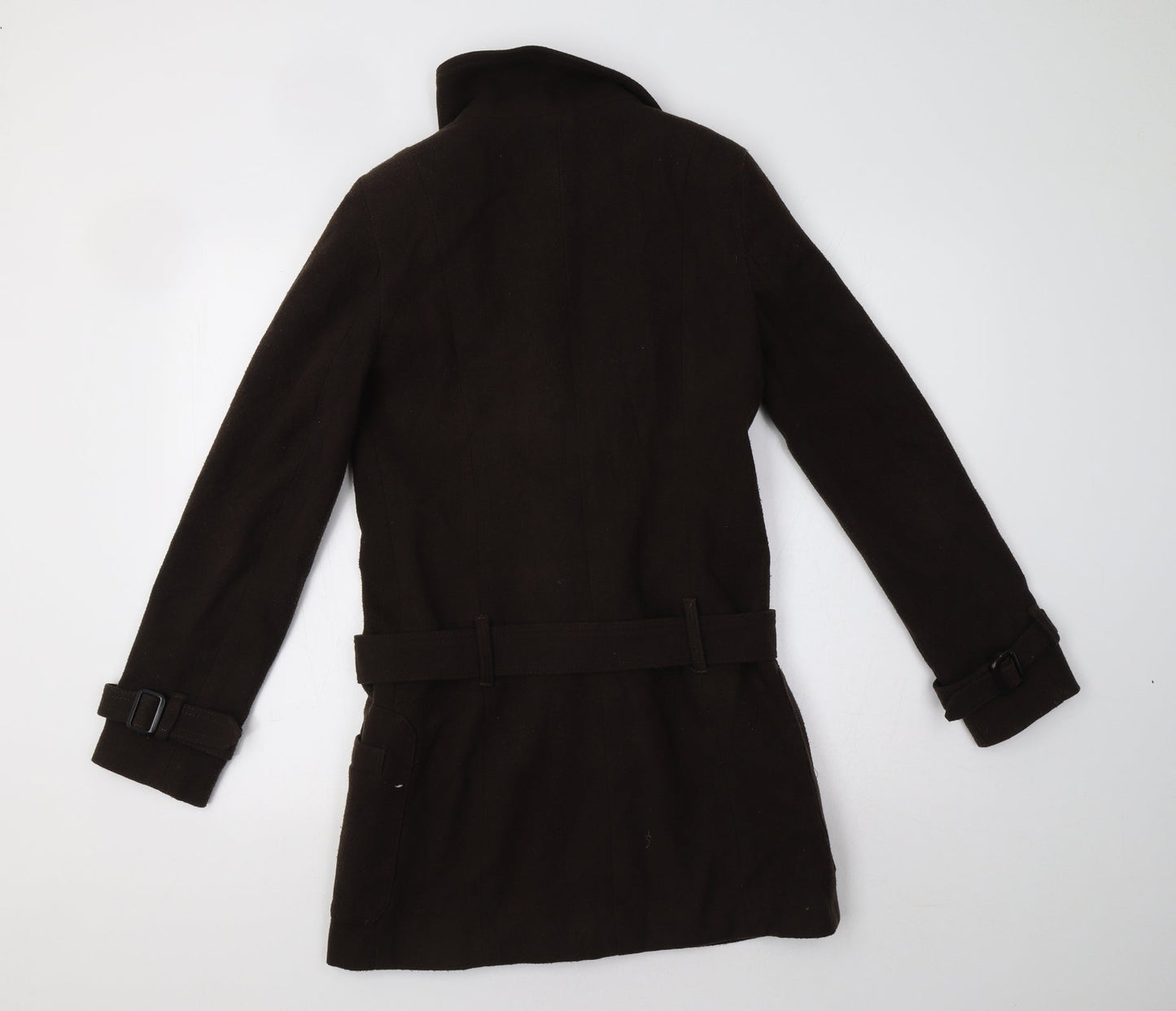 Womens UK Size 8 Yazz Brown Parka Coat