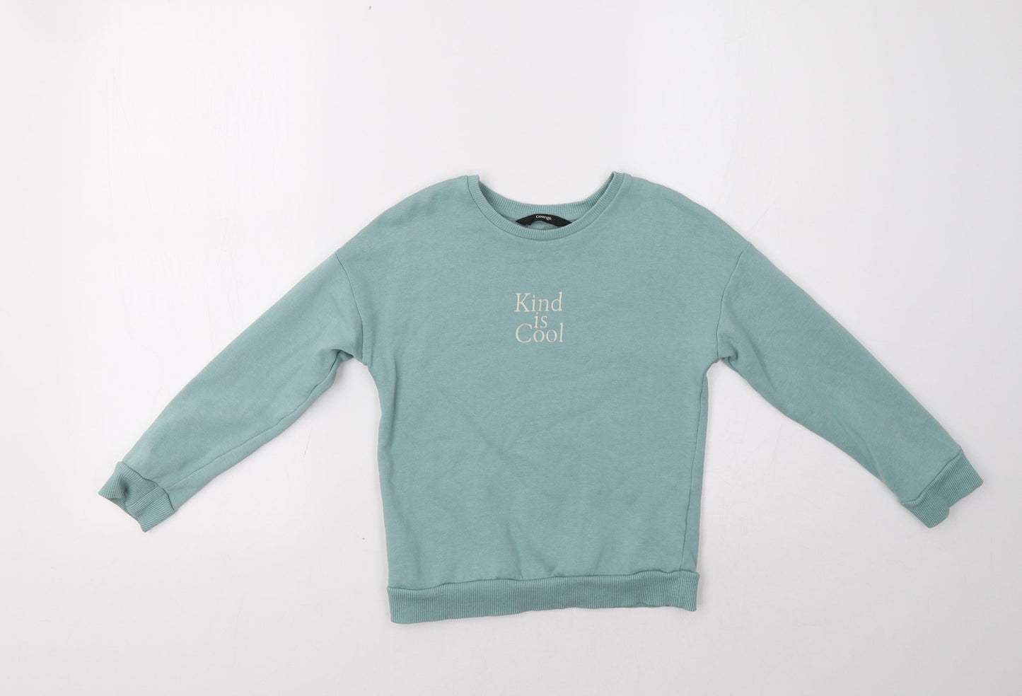 George Girls Green   Pullover Sweatshirt Size 5-6 Years  - Kind Is Cool