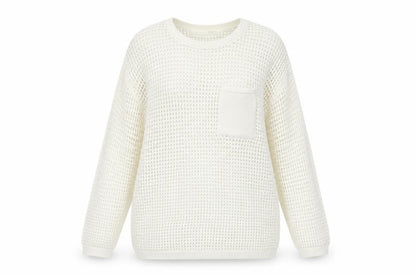 Womens UK Size XL NEXT White Pullover Jumper