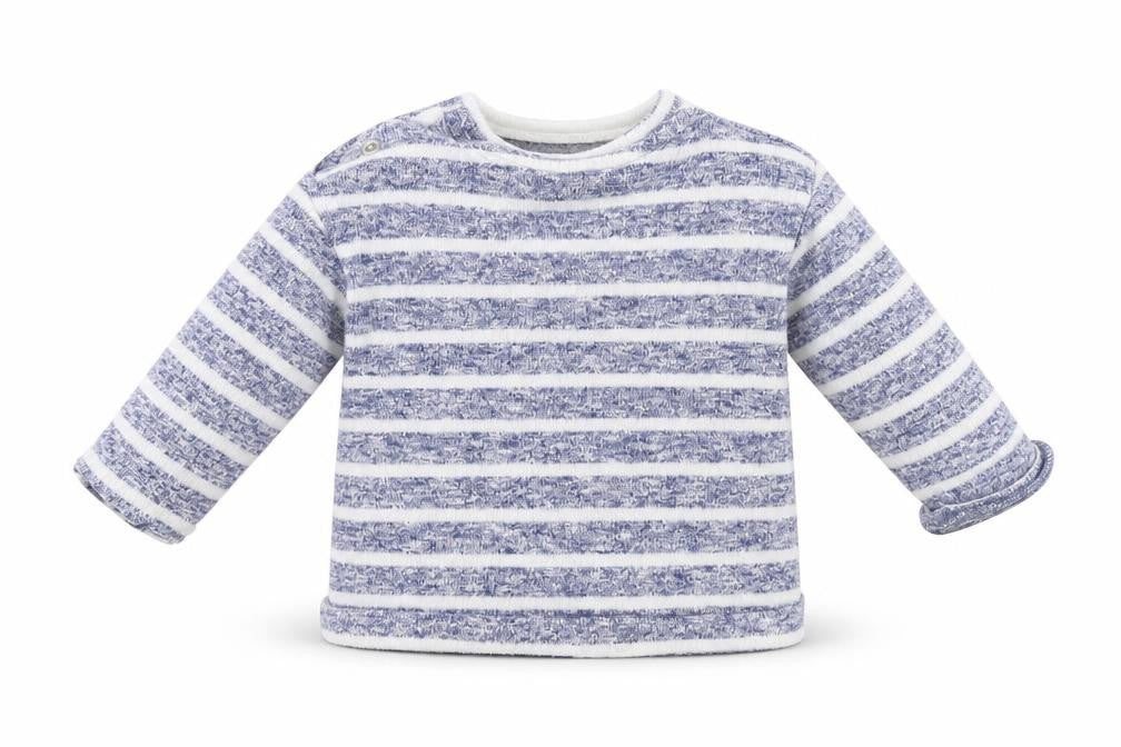 Front view of George Baby Blue Spotted jumper, size 3-6, Months
