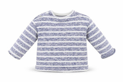 Front view of George Baby Blue Spotted jumper, size 3-6, Months