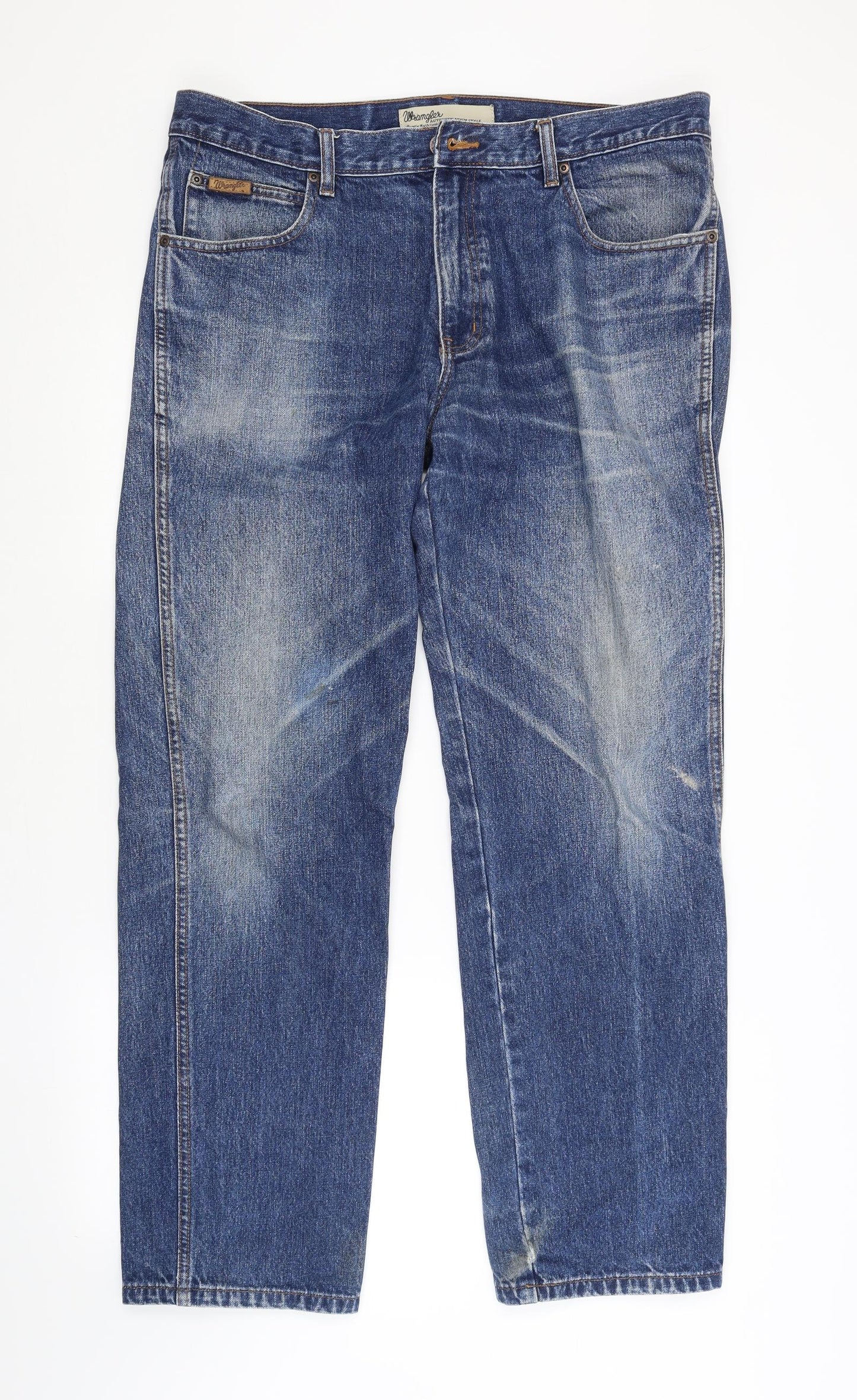 Womens UK Size 38 in Preworn Regular Fit Straight Blue Jeans