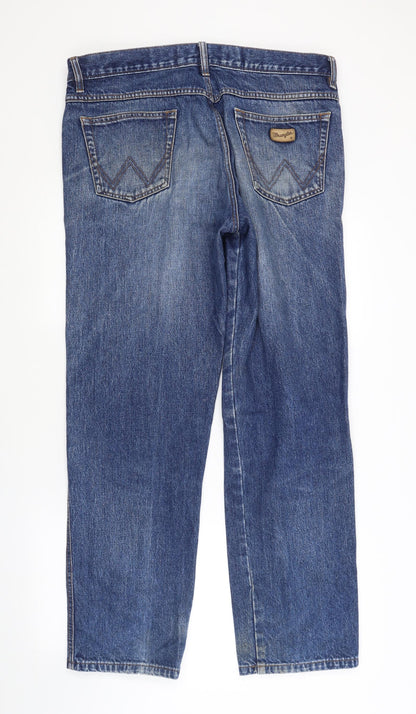Womens UK Size 38 in Preworn Regular Fit Straight Blue Jeans