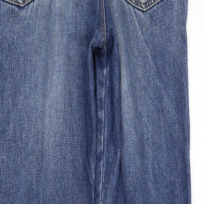 Womens UK Size 38 in Preworn Regular Fit Straight Blue Jeans