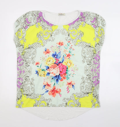 Womens UK Size  Preworn Multicoloured Basic Blouse
