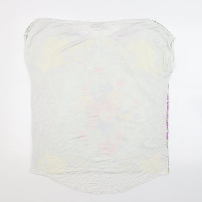 Womens UK Size  Preworn Multicoloured Basic Blouse