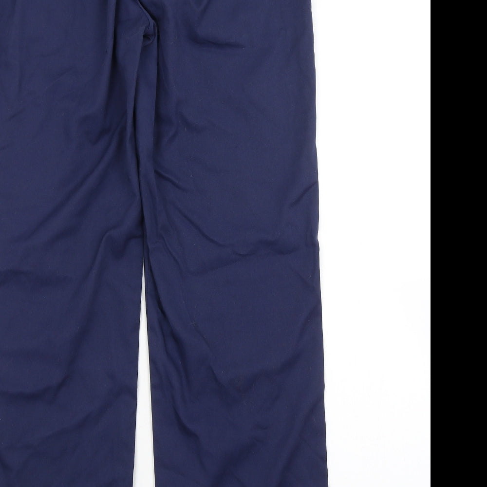 Womens UK Size 10 Preworn Regular Fit  Blue Trousers