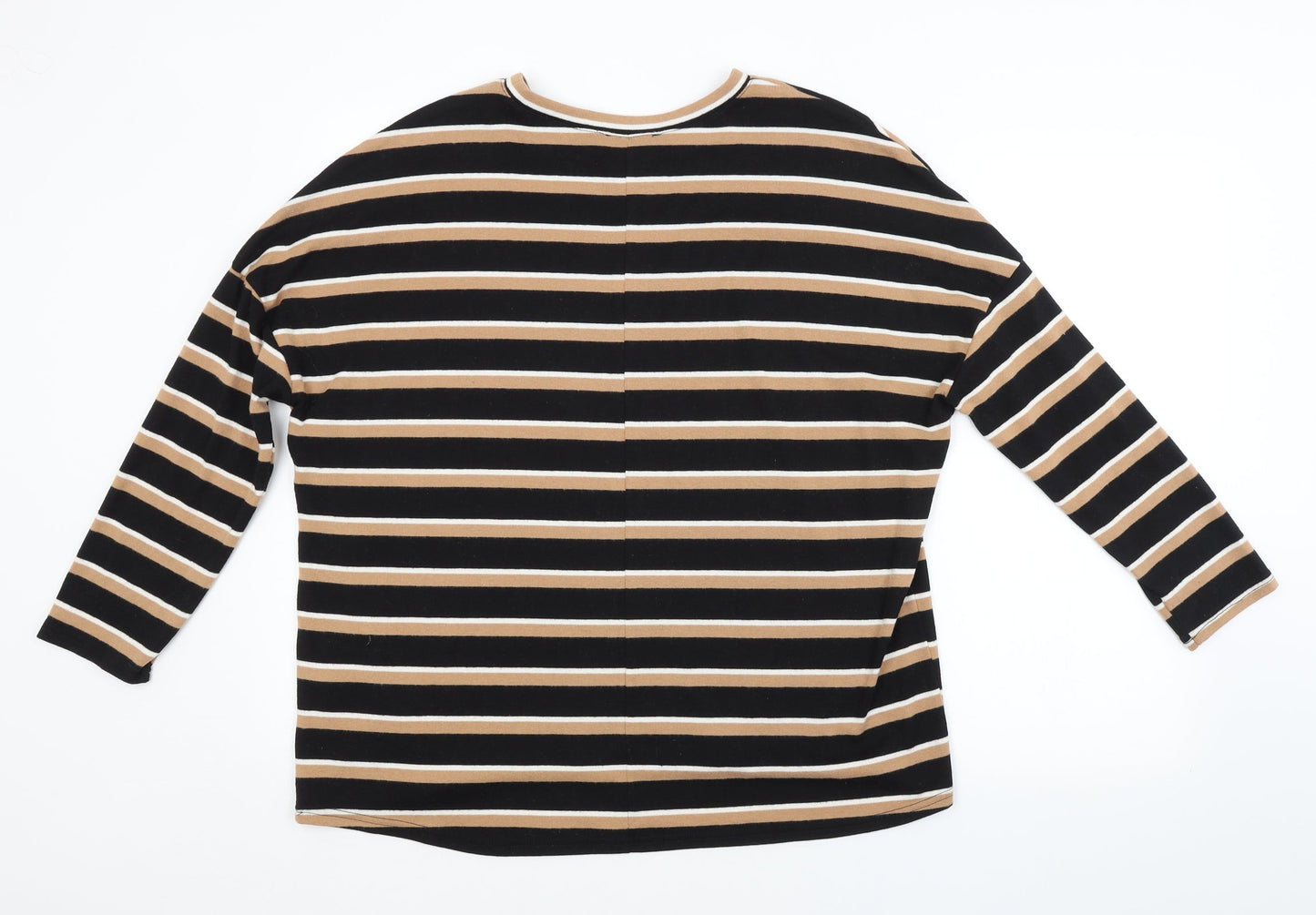 New Look Womens Multicoloured Striped  Pullover Jumper Size 12