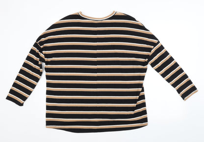 New Look Womens Multicoloured Striped  Pullover Jumper Size 12