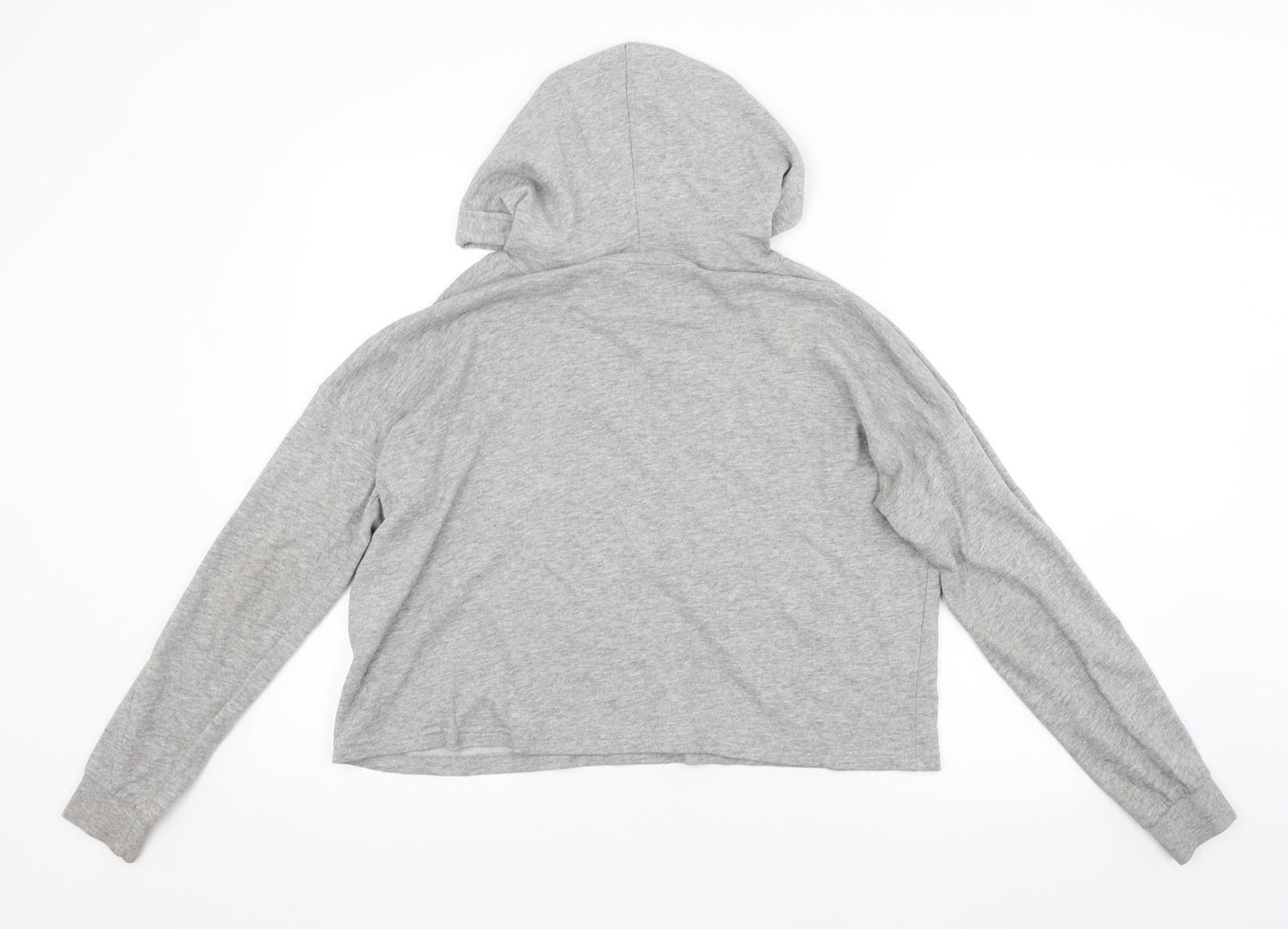 H&M Womens Grey   Pullover Hoodie Size S