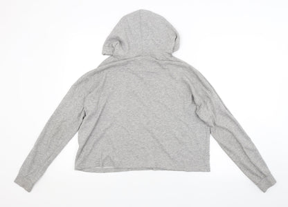 H&M Womens Grey   Pullover Hoodie Size S