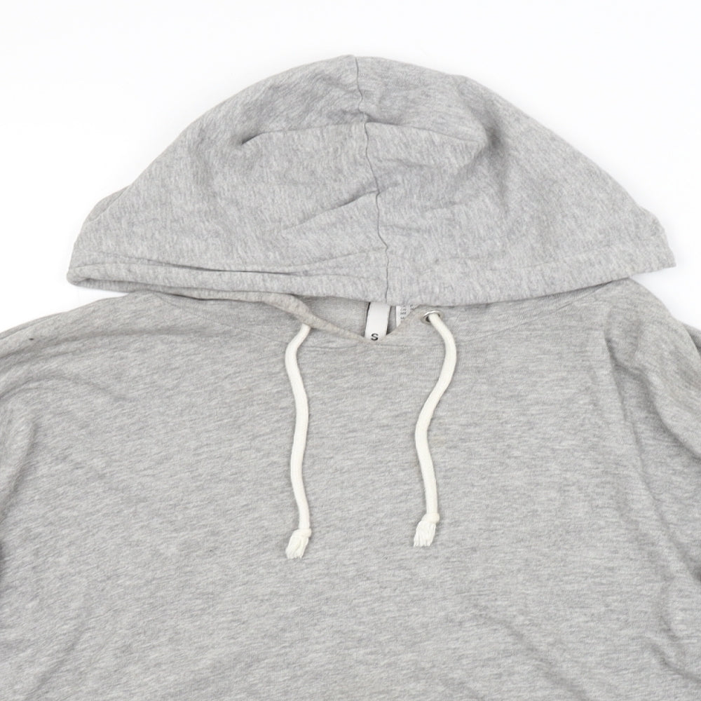 H&M Womens Grey   Pullover Hoodie Size S