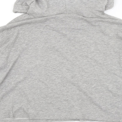 H&M Womens Grey   Pullover Hoodie Size S