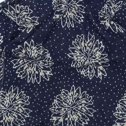 Country Casuals Womens Blue Argyle/Diamond  Pullover Jumper Size S