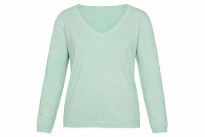 Womens UK Size L Vera Moda Green Pullover Jumper