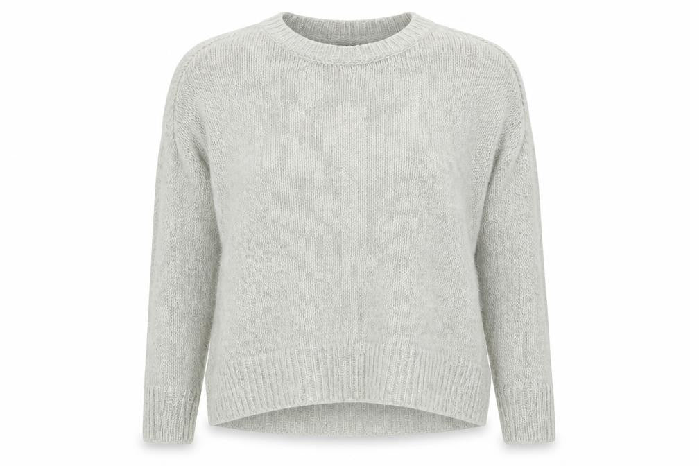 Womens UK Size L New Look Grey Pullover Jumper