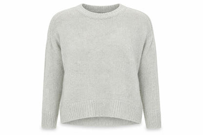Womens UK Size L New Look Grey Pullover Jumper