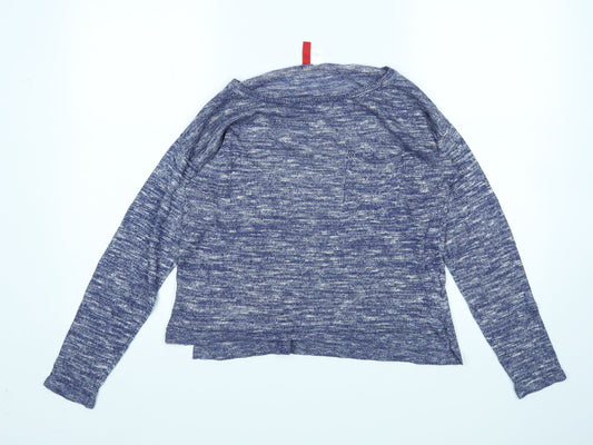 Womens UK Size XS H&M Blue Pullover Jumper