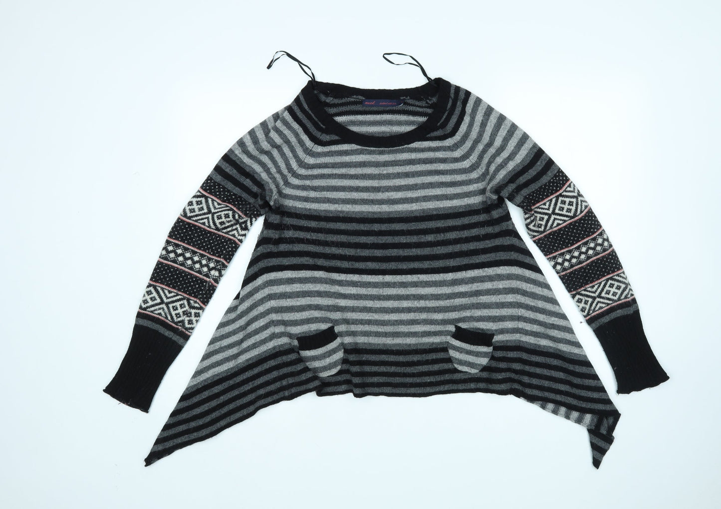 Womens UK Size 10 NEXT Multicoloured Pullover Jumper