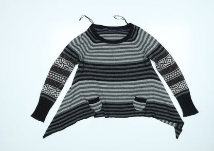 Womens UK Size 10 NEXT Multicoloured Pullover Jumper